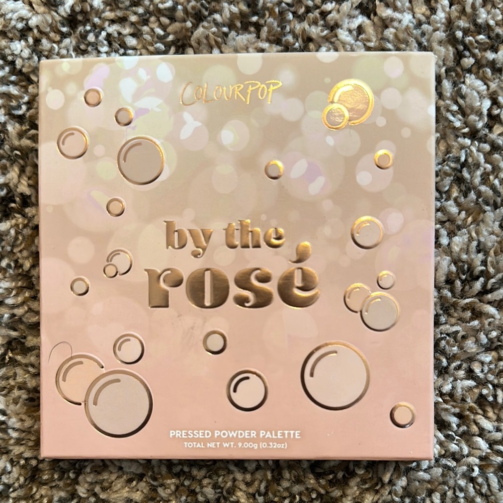 ColourPop By the Rose Pressed Powder Palette - Gold